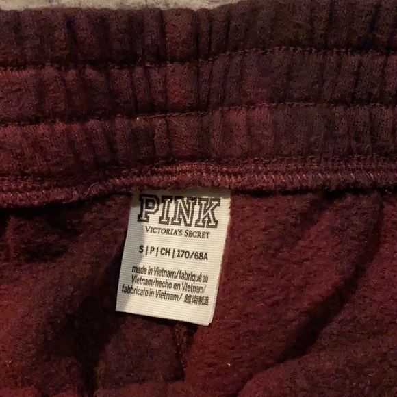 VS Victoria’s Secret PINK Campus Jogger Sweats Ruby Tie Dye - Picture 5 of 5